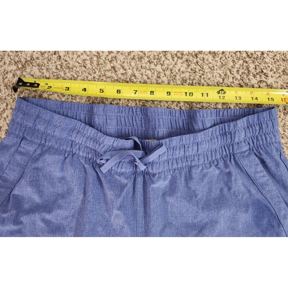 TALBOTS Womens Light Blue Drawstring Elastic Waist Pockets Size Large Petite - Picture 4 of 7